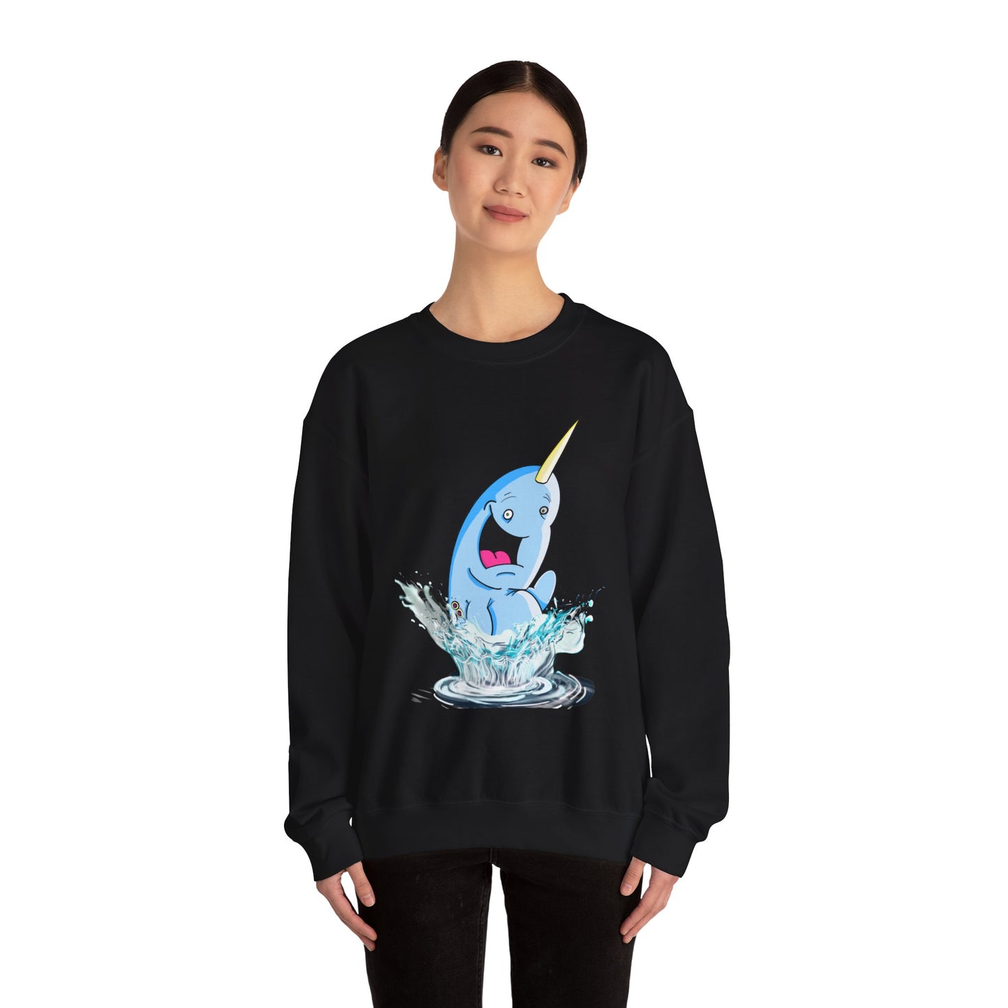 ADULT WHALLY CREWNECK