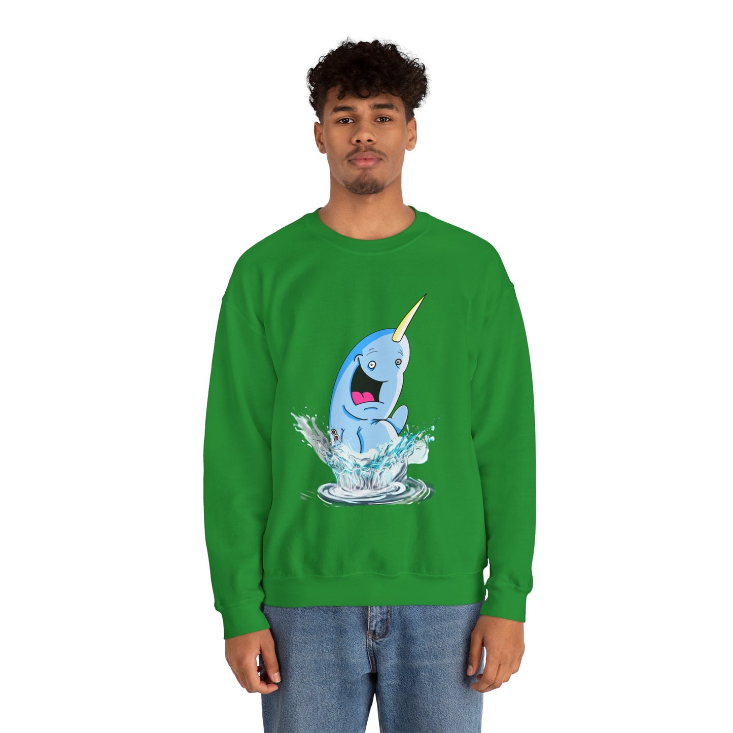 ADULT WHALLY CREWNECK