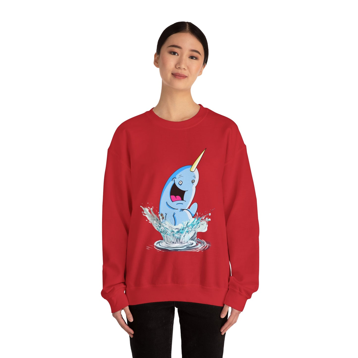 ADULT WHALLY CREWNECK