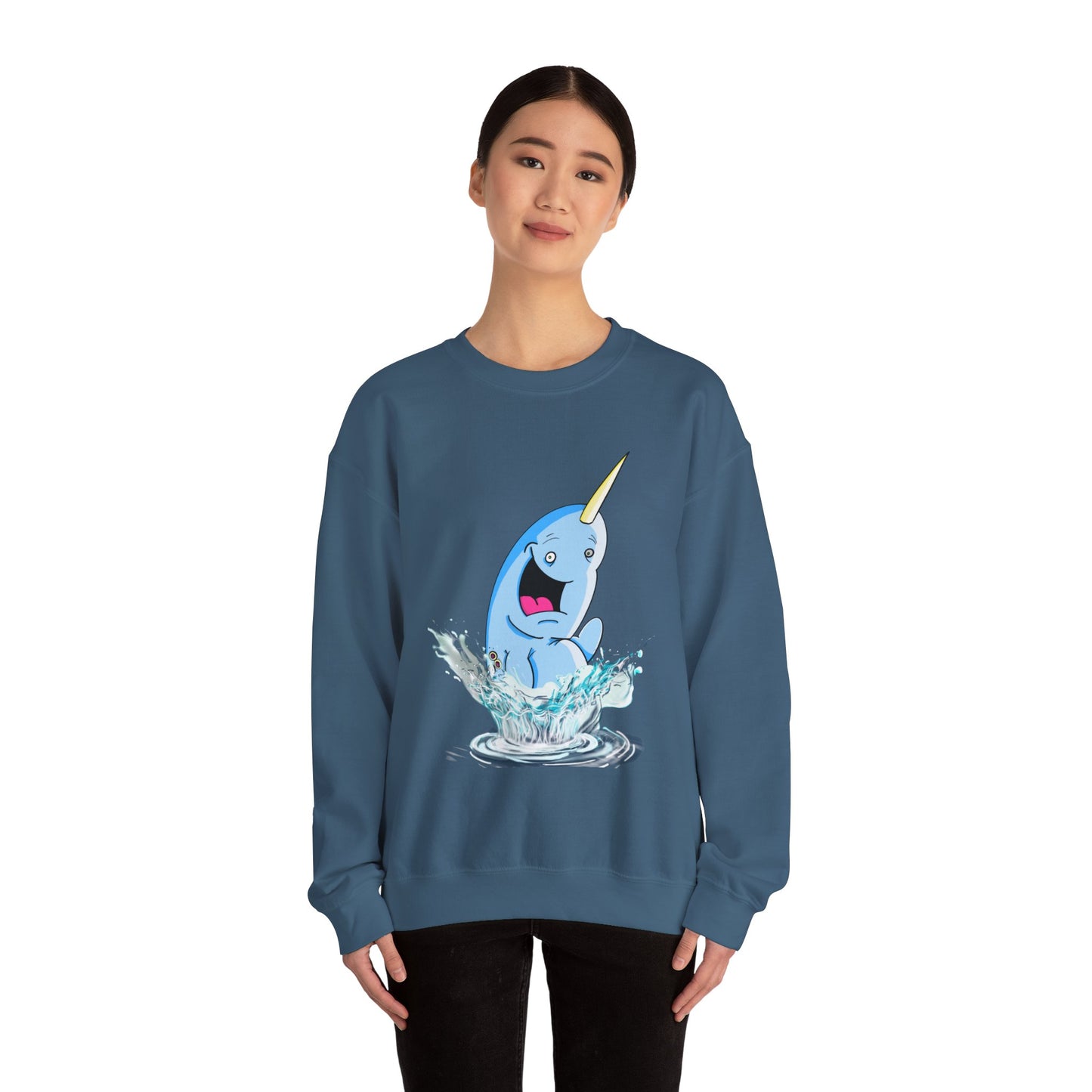 ADULT WHALLY CREWNECK