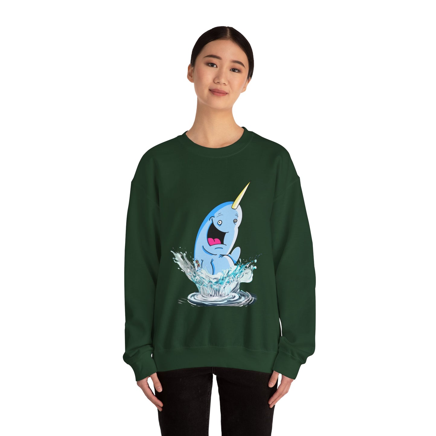 ADULT WHALLY CREWNECK