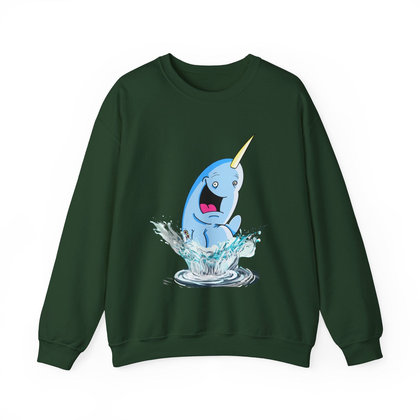 ADULT WHALLY CREWNECK