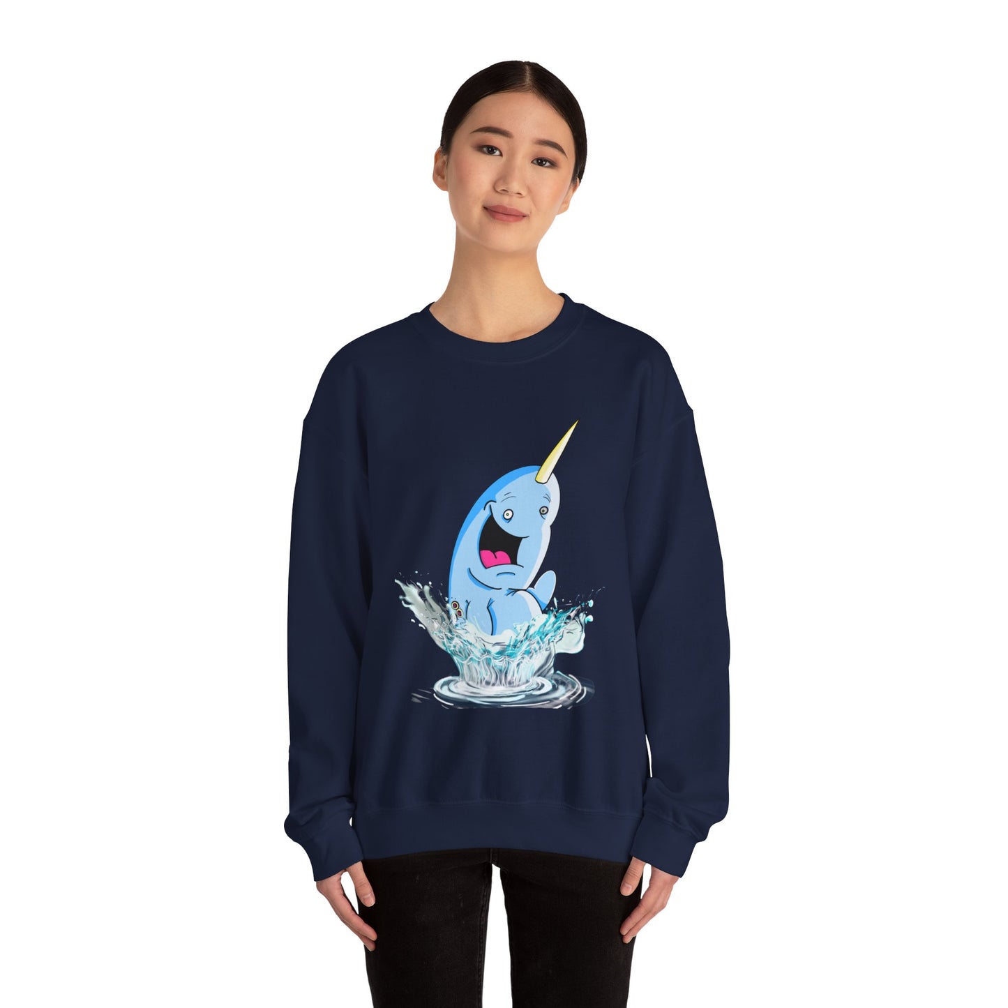 ADULT WHALLY CREWNECK