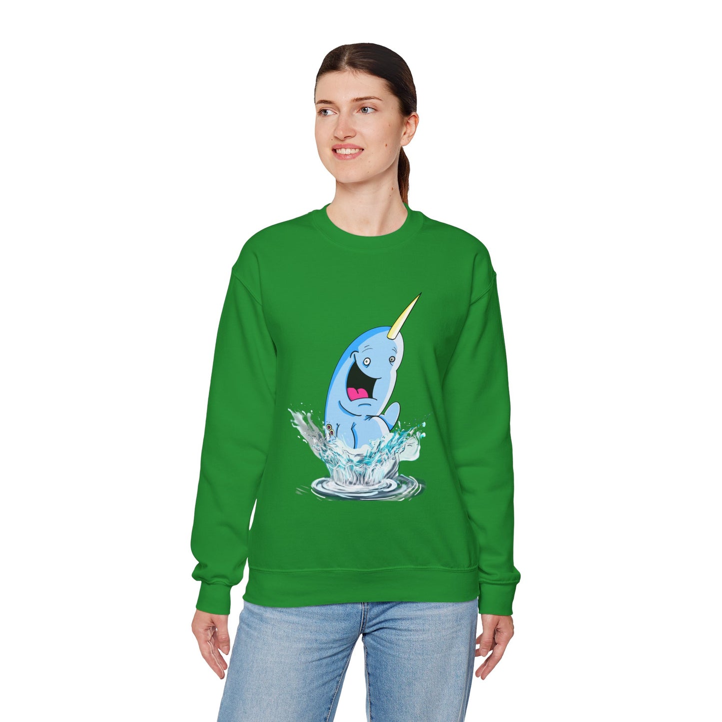 ADULT WHALLY CREWNECK